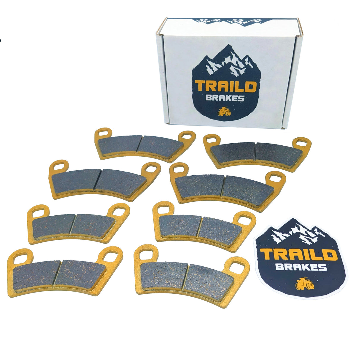 Polaris General 1000/4 1000/XP 1000 2016-2026 Ceramic Brake Pad Set