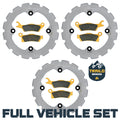Can-Am Renegade 1000/850/650/570 2020-2026 Ridge Rider Rotor and Pad Kit