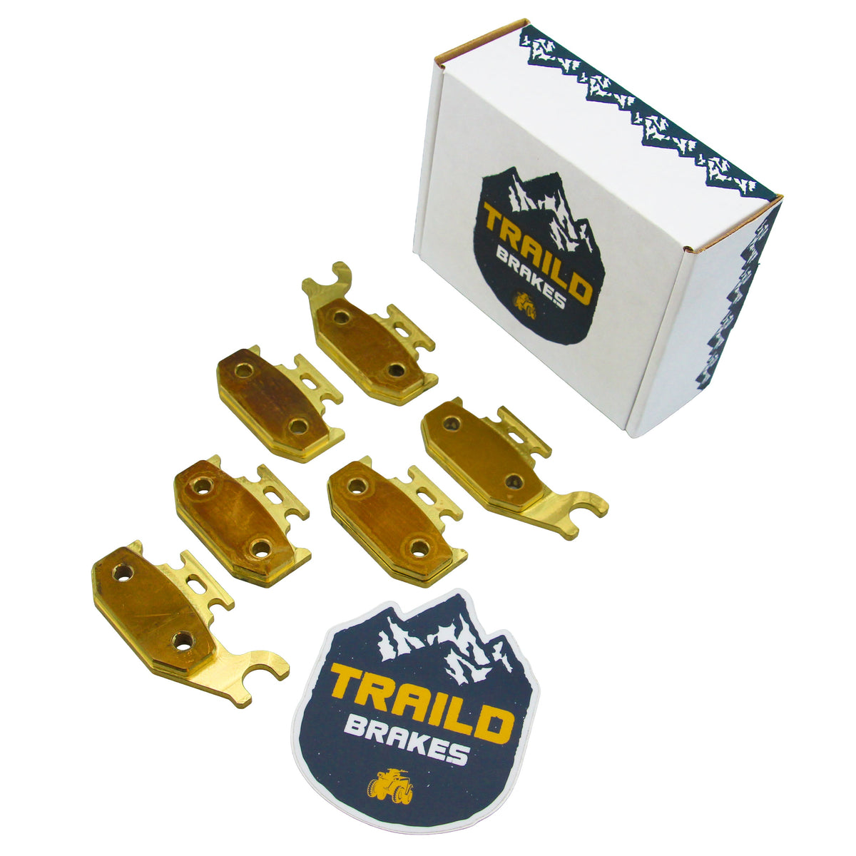 Can-Am Outlander 330/400/500/650/800 2005-2012 Brass Brake Pad Set