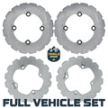 Polaris Ranger XP 1000 / XP Kinetic 2021-2027 Ridge Rider Disc Brake Rotor Kit