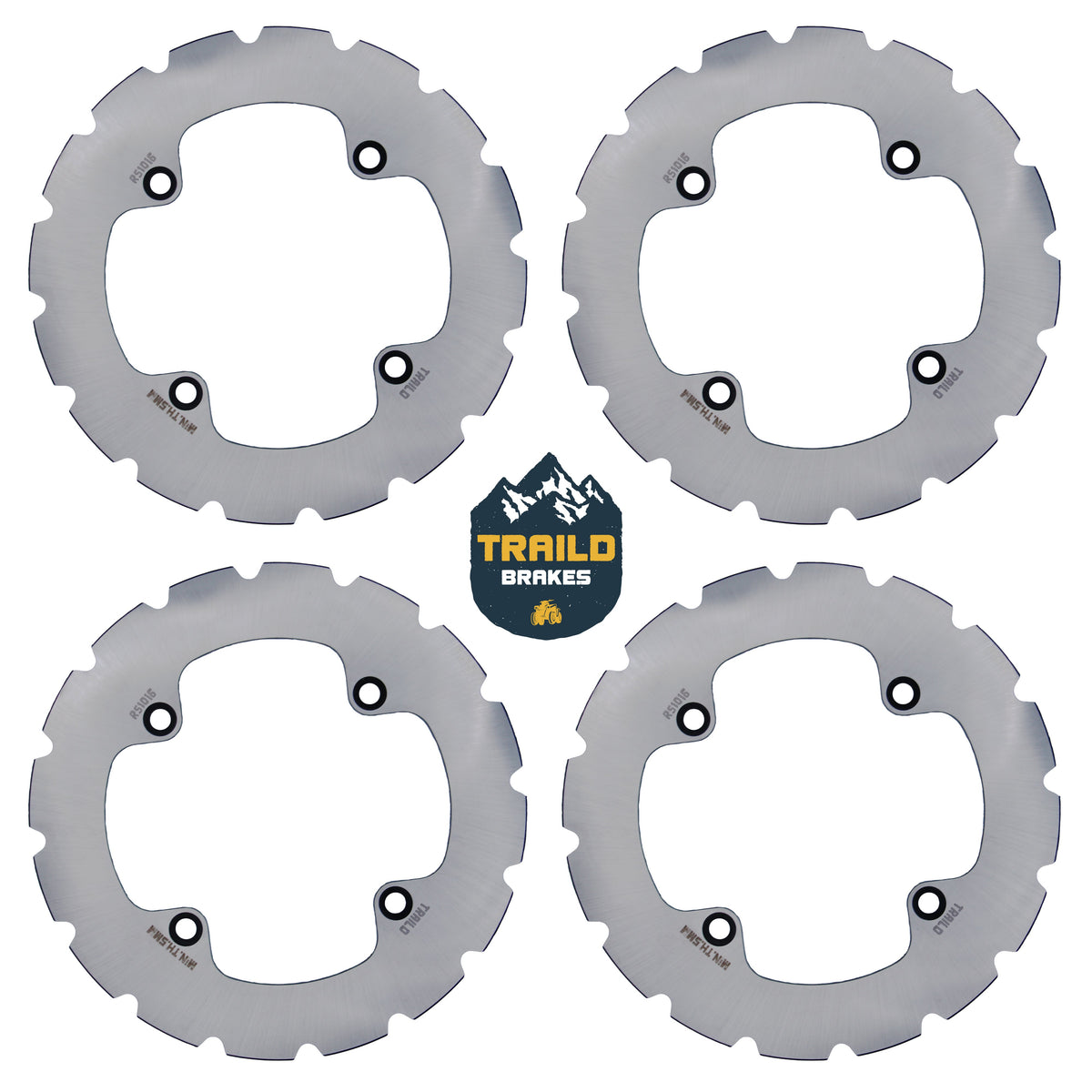 Honda Talon 1000R/1000X/1000X-4 2019-2026 Ridge Rider Disc Brake Rotor Kit
