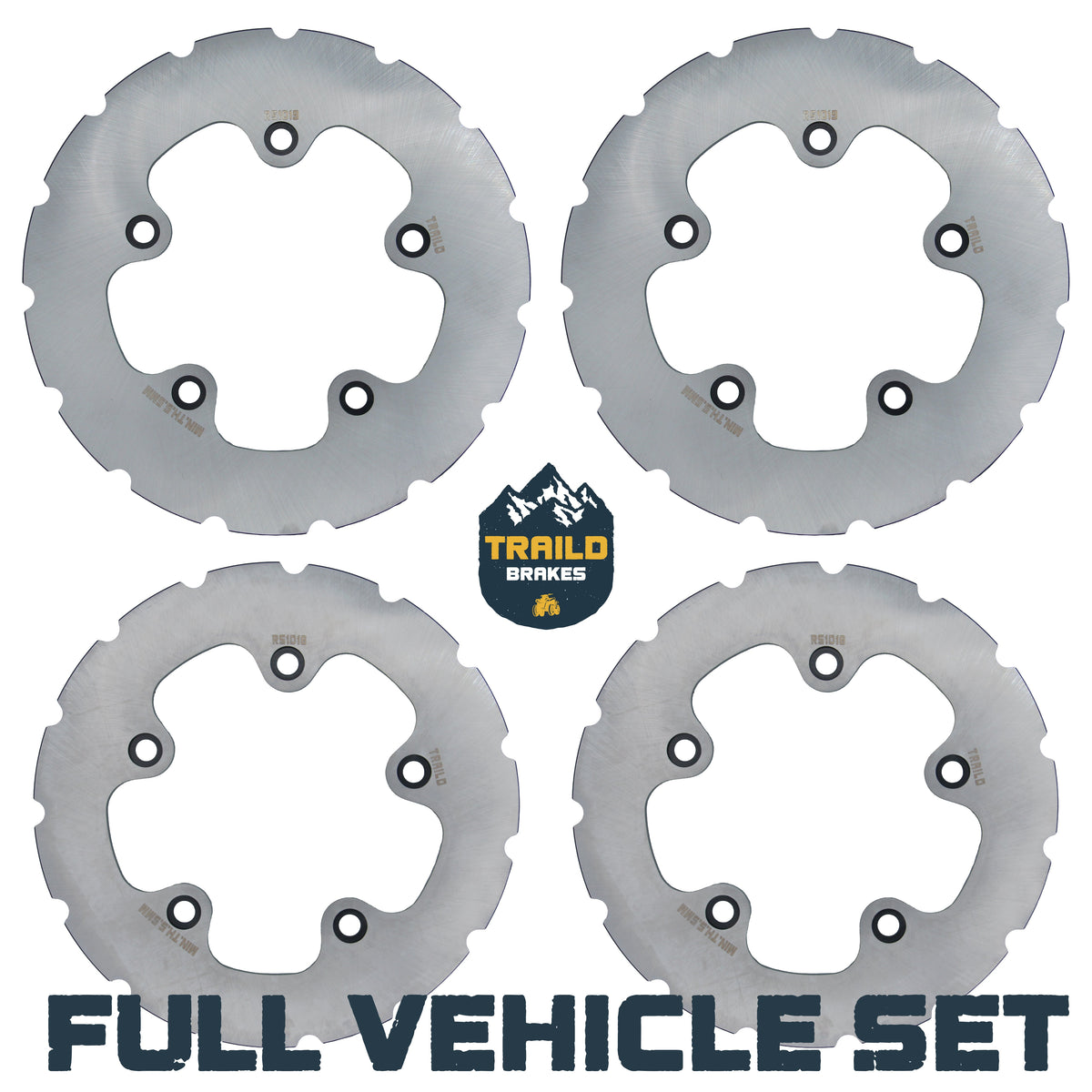 CFMoto U10 PRO/U10XL PRO 2025-2026 Ridge Rider Disc Brake Rotors