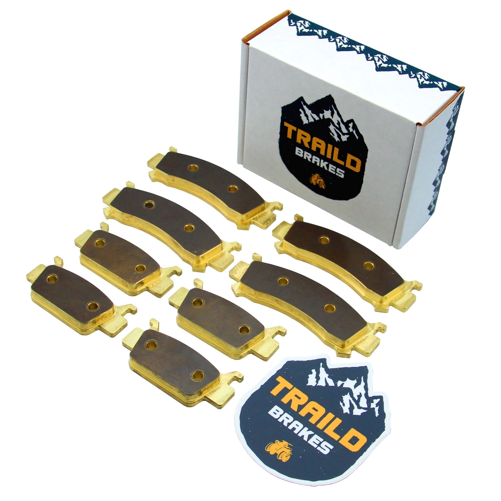 Traild solid-brass brake pad set for Honda Talon 1000 HNDTLN1000B