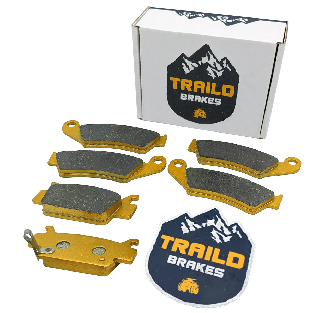 Honda TRX700XX 2008-2009 Ceramic Brake Pad Set