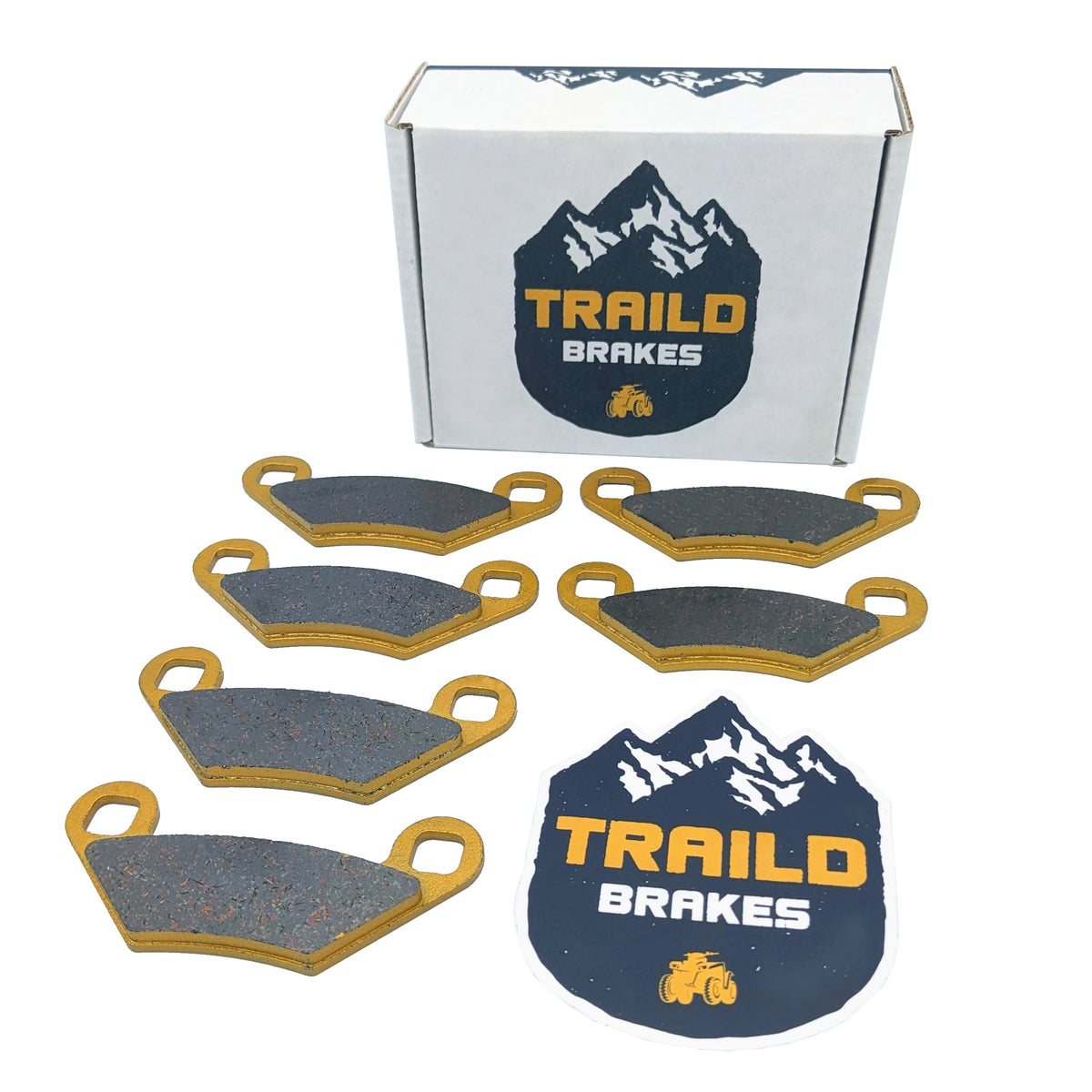 Polaris Sportsman 570/500/450/400/800 and Touring 570 Ceramic Brake Pad Set