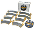 Traild ceramic brake pad set for Polaris RZR XP Turbo, Pro XP and Turbo S RZRTRB1619