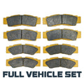 Traild Yamaha YXZ1000R SS XTR ceramic brake pad set