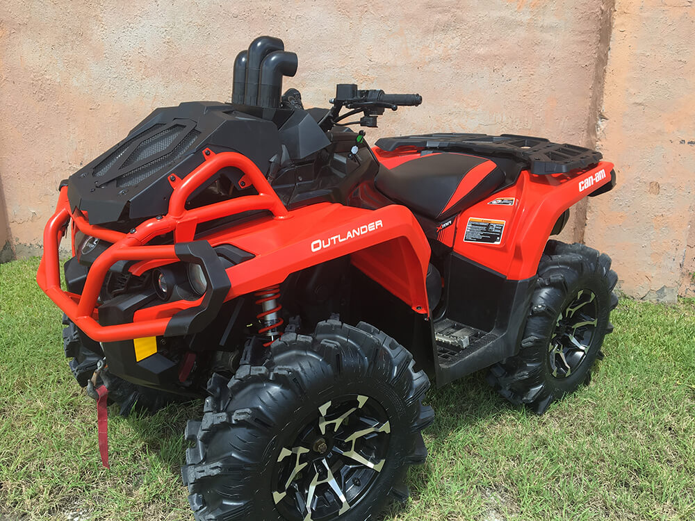 Triangle ATV Can-Am Outlander XMR riser snorkel kit