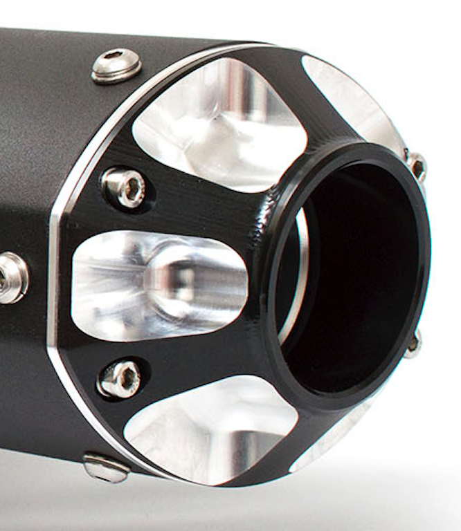 Trinity Racing contrast-cut muffler tip