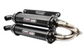 Trinity Racing Cerakote dual slip-on exhaust for Polaris RZR Pro XP, Turbo R and Pro S, SKU TR-4173S-C2
