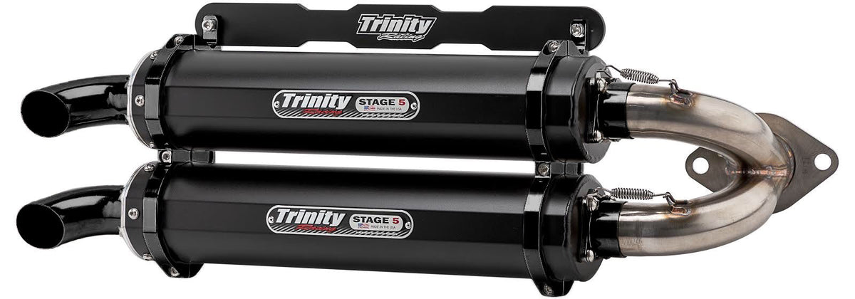 Trinity Racing Cerakote slip-on exhaust for Polaris RZR RS1 TR-4165S-C2