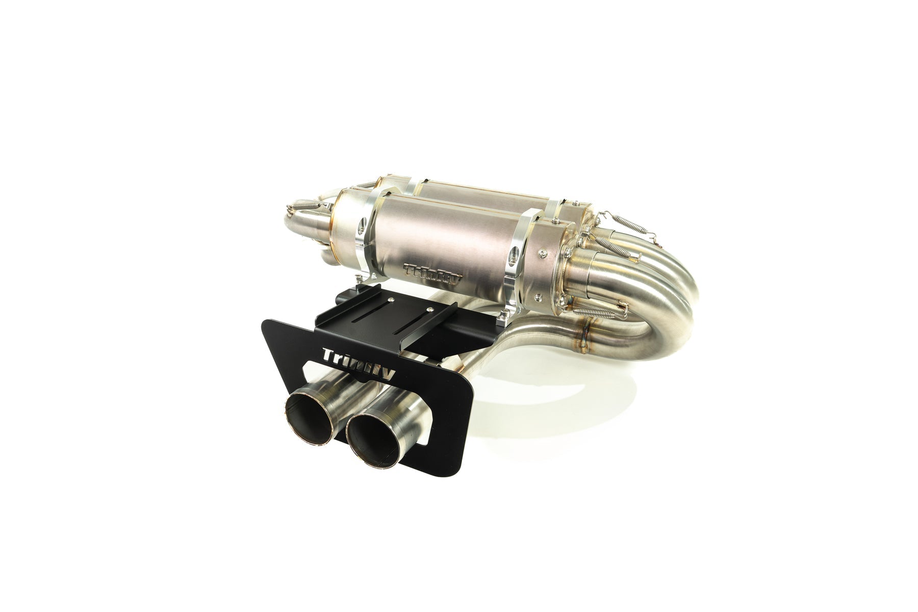 Trinity Racing TR-4187S-SS center-exit slip-on exhaust for Can-Am Maverick R