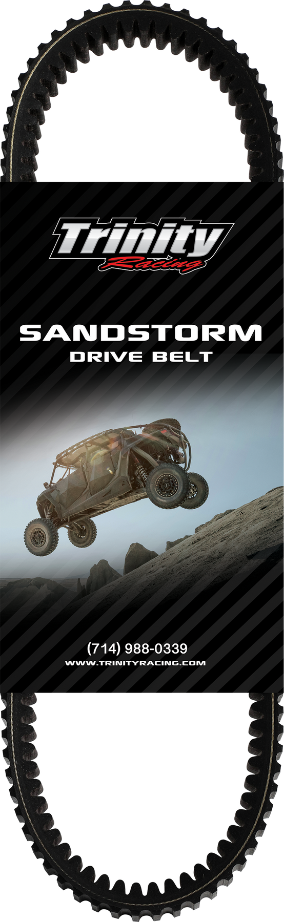 Trinity Racing Sand Storm drive belt for Arctic Cat Wildcat XX and XTR1000 TR-DBTX3529-SS