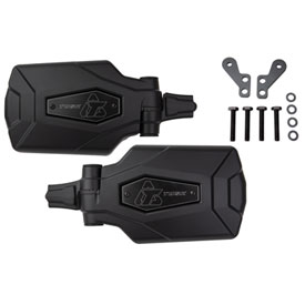 Tusk Pivot Folding UTV Mirror Kit w/A-Pillar Mounts - Polaris RZR XP / XP 4