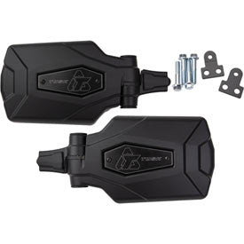 Tusk Pivot Folding UTV Mirror Kit w/A-Pillar Mounts - Yamaha Wolverine