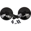 Tusk Alloy UTV Mirror Kit w/A-Pillar Mounts - Polaris RZR XP