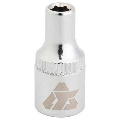 Tusk 1/4" Drive 6-Point Standard Socket 12mm #2160940006