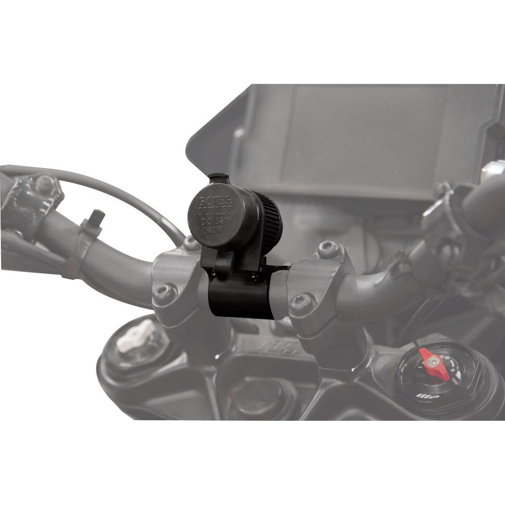 Tusk 12 Volt Power Socket Black BGSK001 / Panel Mount #1313290007