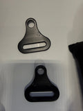 TUSK 185-248-0008 2 QTY TUSK 4 Point 3 inch H-Style Safety Harness Passenger Side for Can-Am Maverick X3 Max RS Turbo 72 Inch 2024-2026