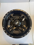 Tusk 185-277-0008 4/156 Beartooth Wheel 14x7 4.0 + 3.0 Matte Black