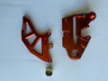 TUSK 1857240001 Rear Brake Caliper Support w/Brake Disc Guard Orange for KTM 250 SX-F 2005-2022