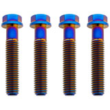 Tusk Titanium Axle Pinch Bolt Kit  Burnt Blue 2156770003