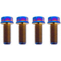 Tusk Titanium Axle Pinch Bolt Kit  Burnt Blue 2156770004
