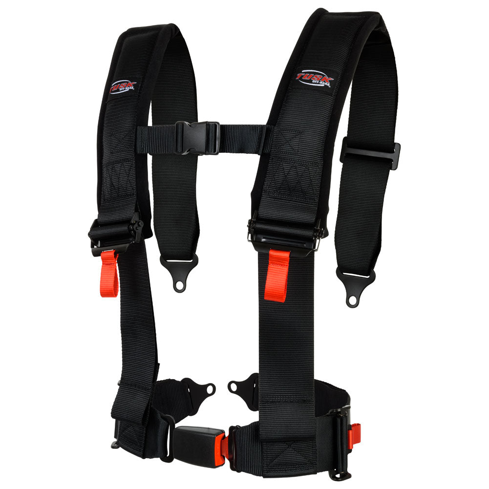 Tusk 4-Point 3-Inch H-Style Safety Harness 1852480019 2 Seat Package