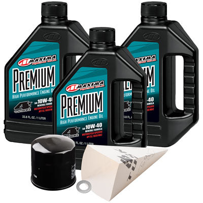 Tusk 4-Stroke Oil Change Kit Maxima Premium 10W-40#152-986-1145