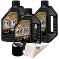 Tusk 4-Stroke Oil Change Kit Maxima Synthetic Blend 10W-40#152-986-1143
