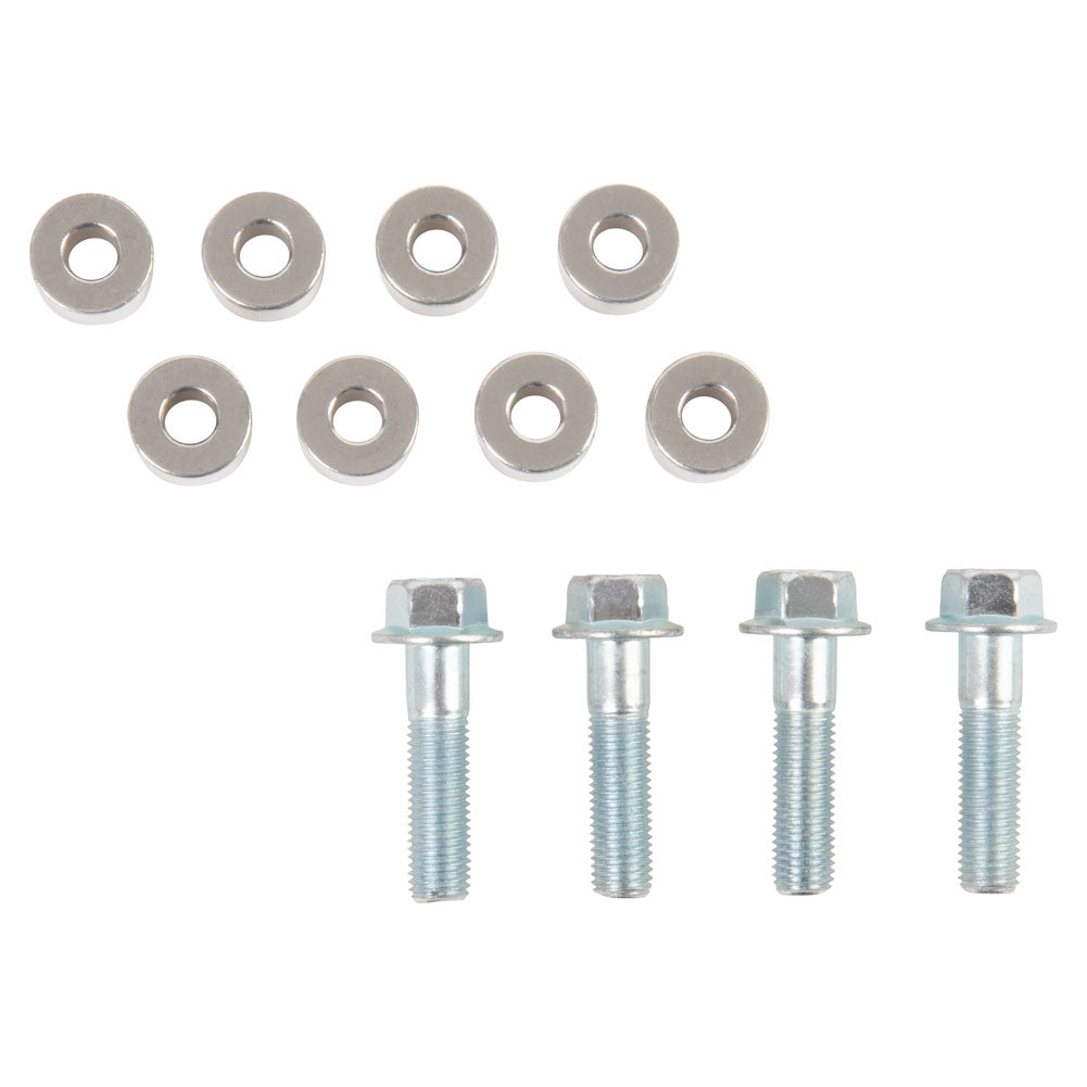 Tusk Adjustable Seat Riser Kit Silver / 8mm #2103730001