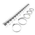 Tusk Aluminum Pipe Guard 4-Stroke Silver #130-369-0001