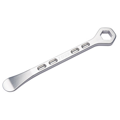 Tusk Aluminum Tire Iron with Axle Wrench with 12/13mm Rim Lock Wrench #1629500006
