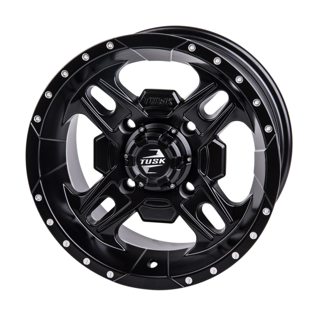 Tusk Beartooth Wheel 4/137 Matte Black / 185-277-0007 14x7 4.0 + 3.0