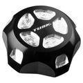 Tusk Billet Aluminum Gas Cap GC-TUS-H3-BLK Black Machined #1030020065