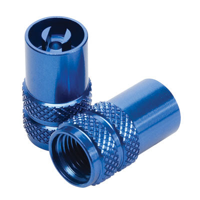 Tusk Billet Aluminum Valve Stem Caps with Core Remover Orange #1563820003