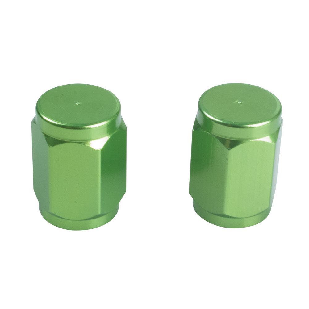 Tusk Billet Aluminum Valve Stem Caps Blue #1435060001