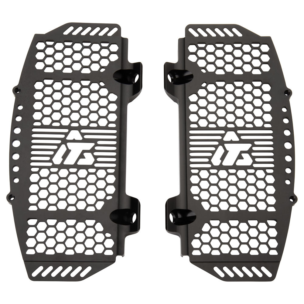 Tusk Billet Radiator Guards Silver