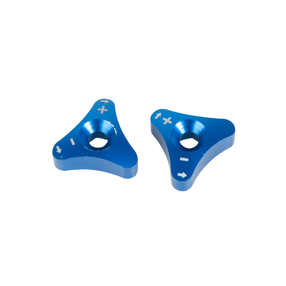 Tusk Billet WP Fork Adjuster Knobs FA-KTM-Red Red