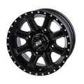 Tusk Cascade Wheel - Matte Black - 12x7 - 5+2 Offset