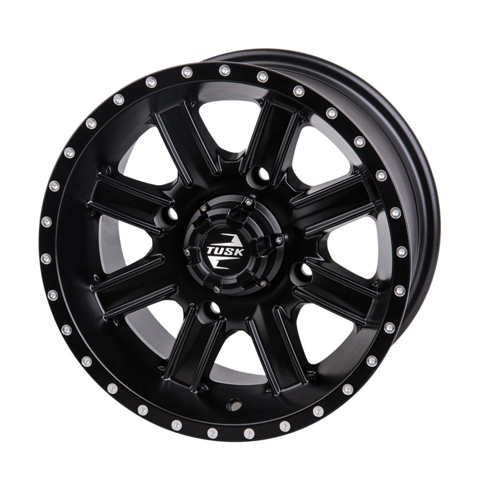 Tusk Cascade Wheel - Matte Black - 12x7 - 5+2 Offset