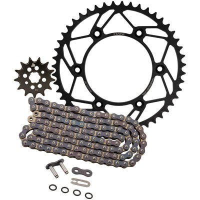 Tusk Chain and Sprocket Kit - AeroSteel Rear / O-Ring Chain - Rear