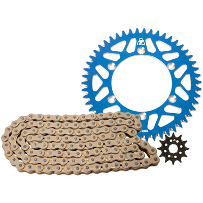 Tusk Chain and Sprocket Kit with Black Rear Sprocket - 2152690099