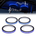 Universal 6.5" Dreamcolor LED Speaker Rings (4 Pack)