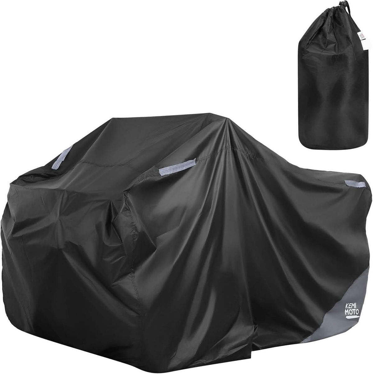 Universal ATV Cover for 4 Wheeler, Quad Cover for Can-Am Outlander 850/650, Polaris Sportsman 570/1000, CFMOTO, Kawasaki (96"x49"x47")