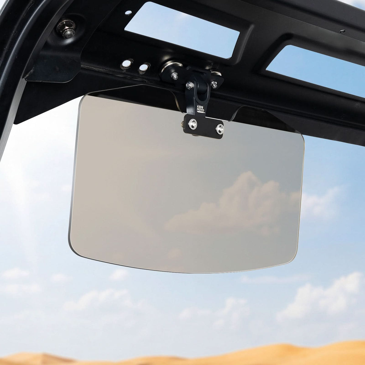 Universal Magnetic Sun Visor for UTV with Pro-Fit Bar or Metal Roof(2PC)