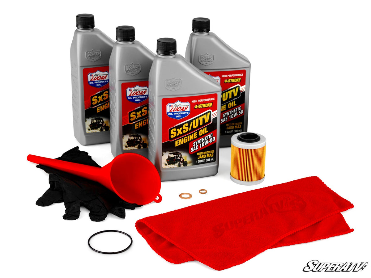 Up & Running Can-Am Maverick X3 oil change kit