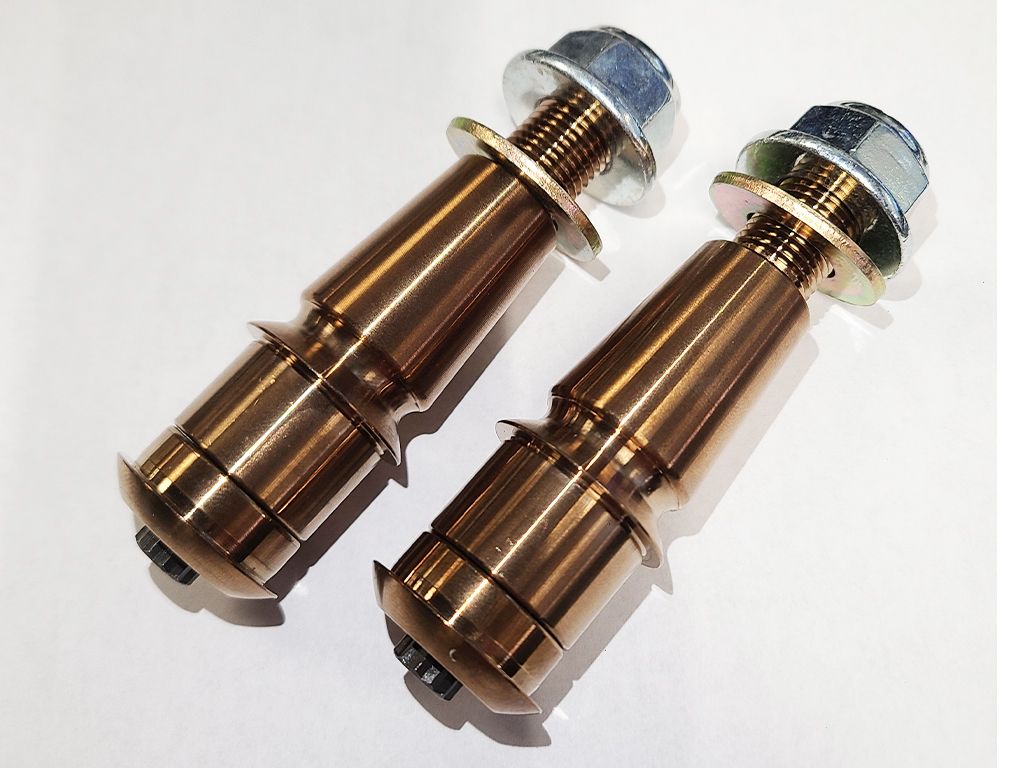 CT Race Worx lower spindle pin pair for Polaris RZR Pro R and Turbo R