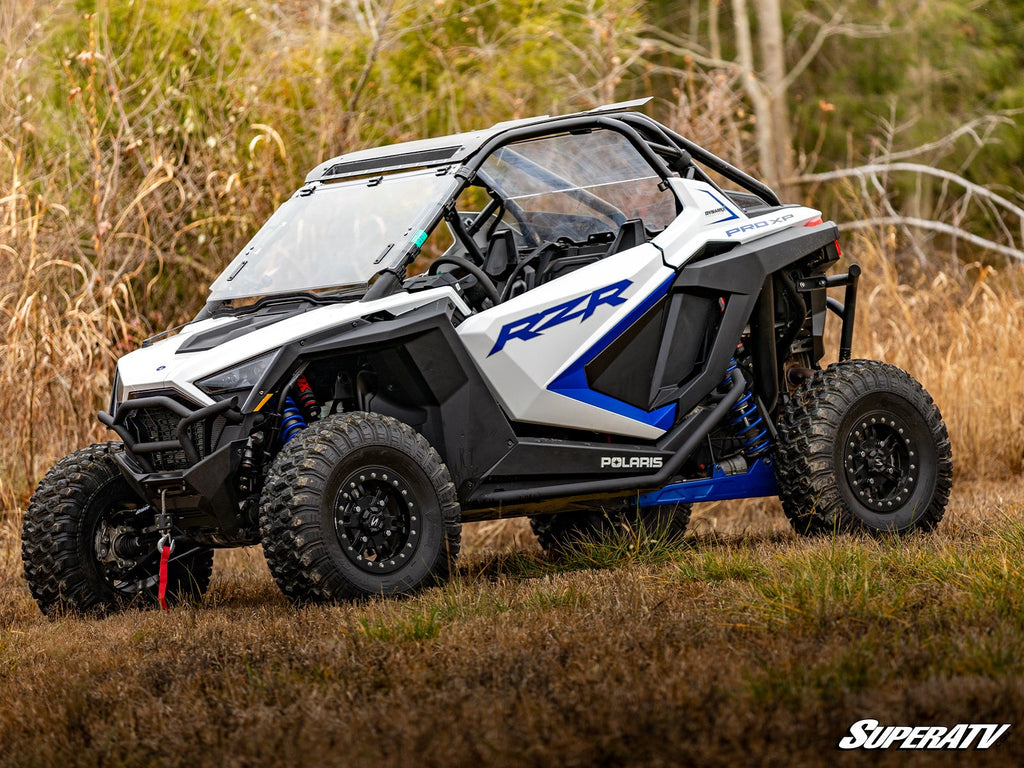 SuperATV Polaris RZR Pro XP Nerf Bars - side view