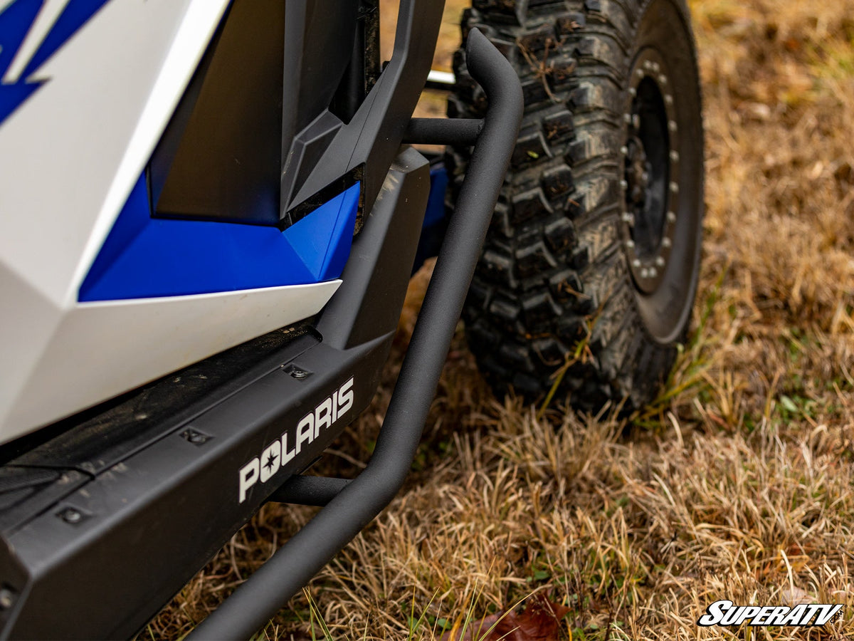 SuperATV Polaris RZR Pro XP Nerf Bars - installed